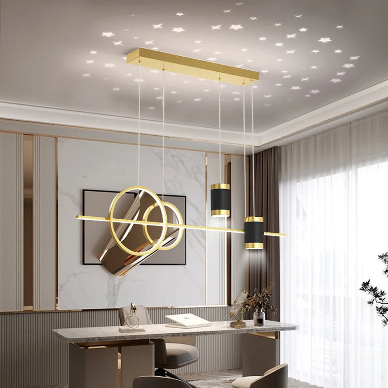 Axyaa Nordic LED Pendant Chandelier for Living Room Kitchen Home Lighting