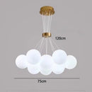 Axyaa Modern Pendant Light Chandeliers for Indoor Lighting