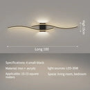Axyaa LED Wall Lamp for Modern Living Spaces - Interior Line Lighting Fixture