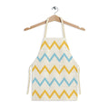 Axyaa Diamond Kitchen Apron - Irregular Pattern for Cooking, Baking, Cleaning