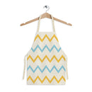 Axyaa Diamond Kitchen Apron - Irregular Pattern for Cooking, Baking, Cleaning