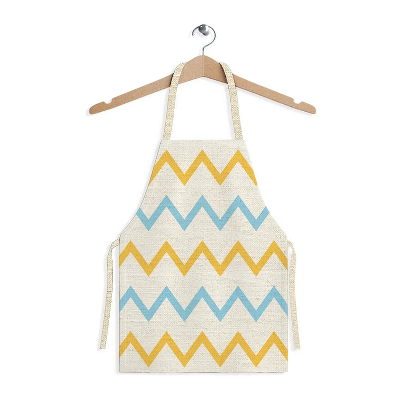 Axyaa Diamond Kitchen Apron - Irregular Pattern for Cooking, Baking, Cleaning