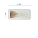 Axyaa Ceramic Sushi Barbecue Plate | Rectangular Flat Plate for Restaurant and Household