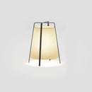 Axyaa Wabi Sabi Zen Fabric Floor Lamp - Japanese Style Art Decor for Living Room