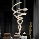 Axyaa Modern LED Chandelier for Dining Room Pendant Lighting