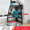 Axyaa Corner Storage Shelves & Sink Organizer - Kitchen Accessories