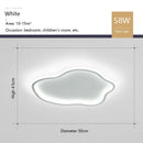 Axyaa LED Cloud Ceiling Light with Remote Control for Home Decor