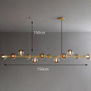 Axyaa LED Pendant Light Chandeliers for Modern Living Room & Dining Room