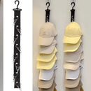 Axyaa Hat Collections Stand with Metal Clips & Hook | Baseball & Golf Caps Rack