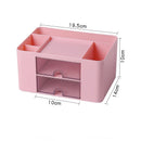 Axyaa Plastic Desk Drawer Organizer Pen Holder Stationery Pencil Storage Box Organize