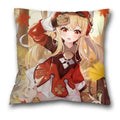 Genshin Impact Axyaa Pillow Cases - Klee Xiao Venti Hutao Anime Printed Pillowcases
