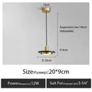 Axyaa Marble Pendant Light Nordic Bedroom Chandelier