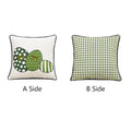 Axyaa Nordic Easter Bunny Throw Pillowcase 45X45 Cartoon Decoration Cojines