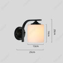 Axyaa LED Glass Wall Lampshade for Bedroom Living Room Hallway Staircase Lighting