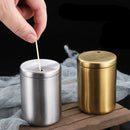 Stainless Steel Toothpick Holder by Axyaa: Nordic Style Desktop Storage Solution