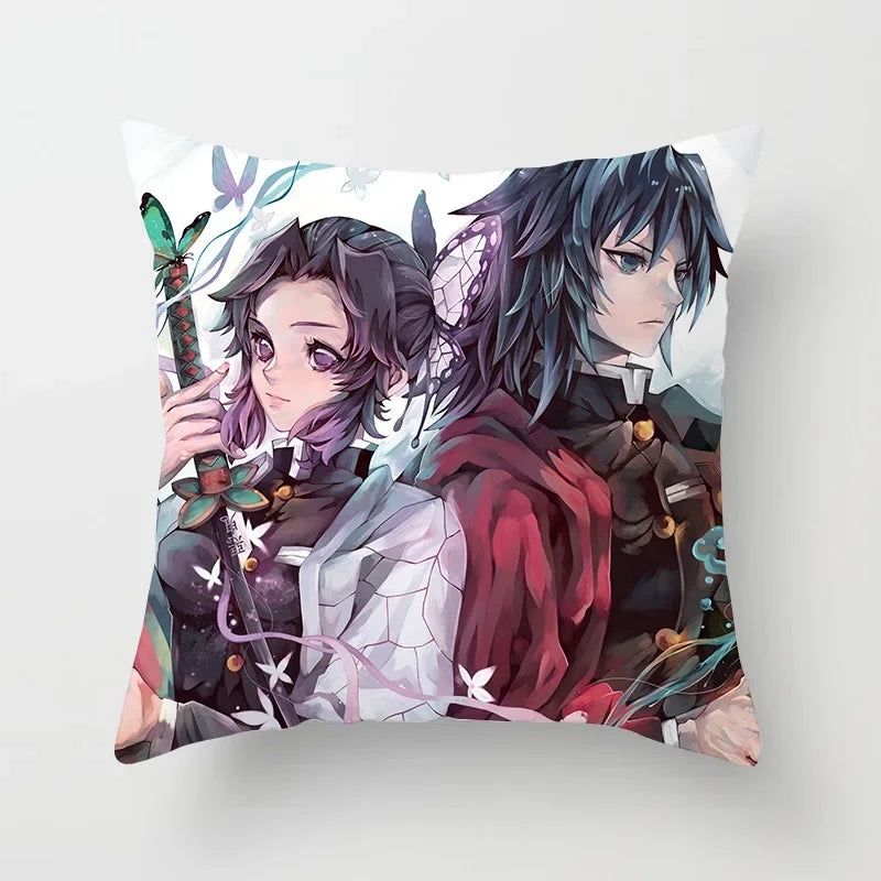 Demon Slayer Kimetsu no Yaiba Pillowcase for Kids Bedroom Decor by Axyaa