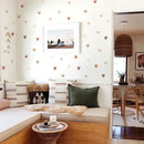 Axyaa Boho Hearts Wall Sticker Children's Room Nursery Art Decal Mural
