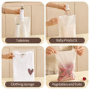 Axyaa Translucent Underwear Storage Bag Set - 10 Pack
