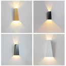Axyaa LED Wall Lamp Up Down Light Sconce, Modern Aluminum Indoor Decor Lighting