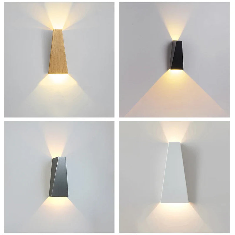 Axyaa LED Wall Lamp Up Down Light Sconce, Modern Aluminum Indoor Decor Lighting
