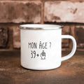 Axyaa Ceramic Coffee Mug 11oz for Men Father 40 50 60 70 Birthday Gift