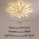Modern Acrylic LED Ceiling Lamp by Axyaa - Dandelion Design Dining Room Light