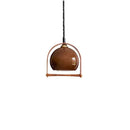 Axyaa Nordic Retro Orange Glass Pendant Chandelier LED Decoration