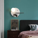 Axya USB Wall Lamp Fast Charging Bedroom Spotlight Shelf Reading Light