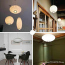 Silk Japanese Pendant Lights for Staircase by Axyaa - LED Restaurant Lighting