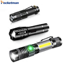 Axya Tactical LED Flashlight: High Lumen Aluminum Alloy Waterproof Torch