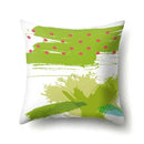 Axyaa Graffiti Art Throw Pillow Cover for Home and Hotel Decoration