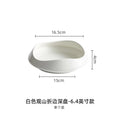 Axyaa Porcelain Guanshan Plate Set for High-end Dining Experience