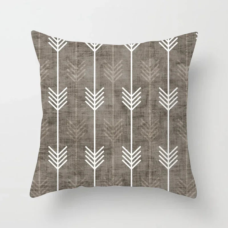 Axyaa Geometric Plaids Cushion Cover Pillowcase 45*45cm
