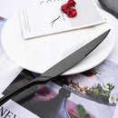 Axyaa Stainless Steel Gold Rainbow Steak Knives Set