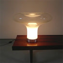 Axyaa Nordic Glass Table Lamp - Modern Mushroom Desk Light for Home Décor