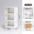 Axyaa Drop Front Shoe Storage Box Organizer Cabinet Rack
