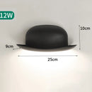 Axyaa LED Wall Lamp: Modern Indoor/Outdoor Lighting for Home, Garden, and Bedroom