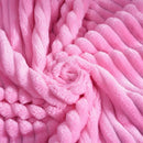 Axyaa Coral Fleece Winter Blanket - Soft & Warm Sofa Bedspread Plaid