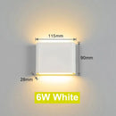 Axyaa Outdoor LED Wall Lamp Up Down Aluminum 6W 12W Waterproof IP65