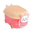 Axyaa Toy Organizer Box: Large Capacity, Multifunctional Plastic Storage for Child's Items