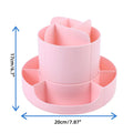 Axyaa Rotatable Pen Holder & Desk Organizer for Students - Multifunctional & Creative Shelf