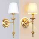 Axyaa Copper Wall Lamp Bedroom Light Simple Living Room Lighting