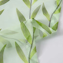 Axyaa Willow Leaf Tulle Curtain for Stylish Home Decor