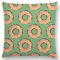 Axyaa Chocolate Candy Donuts Ice Cream Cushion Cover Party Throw Pillow Case