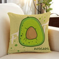 Axyaa Fruit Child Pillowcase Ornamental Decorative Pillow Cover 45x45 Bed Cushion