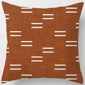 Axyaa Geometric Square Pillowcase for Home Goods and Decor