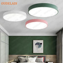 Axya Colorful Round LED Ceiling Light for Living Room Bedroom Children's Room