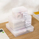 Axyaa Kpop Photocard Storage Box: Transparent Organizer for Idol Photo Collection