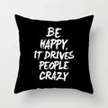 Axyaa Geometric Portrait Pillowcase - Stylish Home & Office Cushion Cover