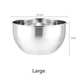 Axyaa Stainless Steel Mixing Bowl with Scale for Kitchen Cooking